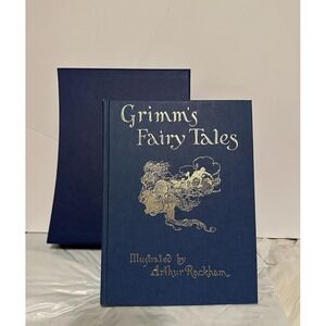 The Folio Society Grimm's Fairy Tales Illustrator Arthur Rackham 9th Printing 02